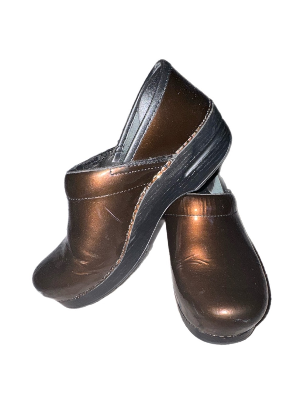 Dansko Women's Brown pearl professional Clogs size 9 US 39EU